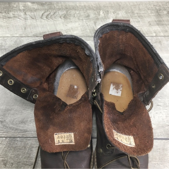 Carolina CA821 Men’s Soft Toe Briar Pitstop Leather Lug Logger Boots Size 9 D - Picture 10 of 12